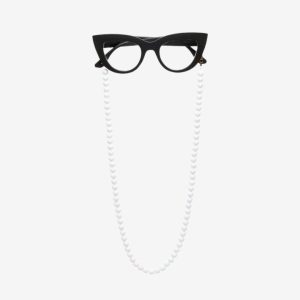 GLASSES COLOR CHAIN White OK043 AS