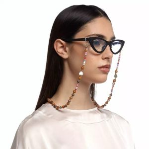 GLASSES CHAIN FLOWER OK018 AS 5