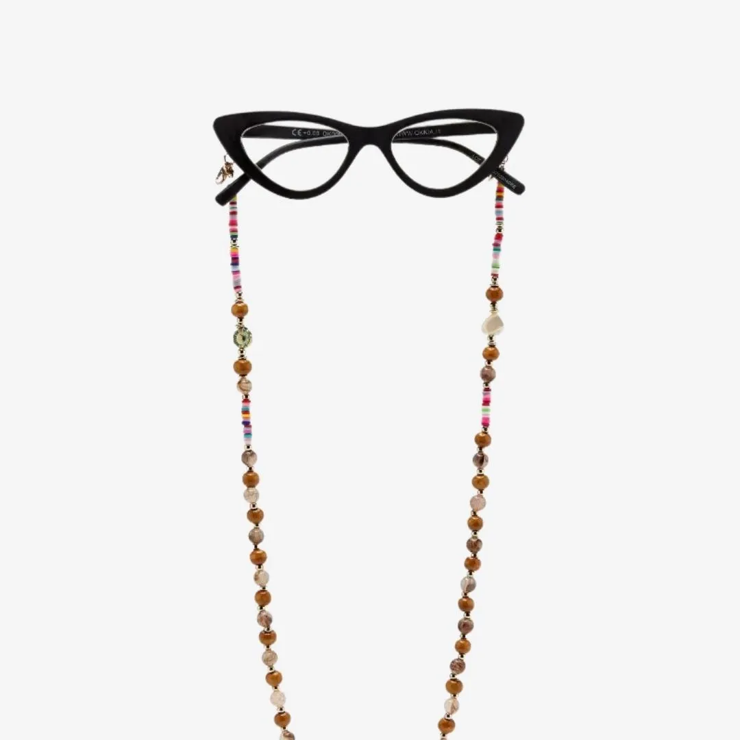 Okkia Glasses Chain Flower