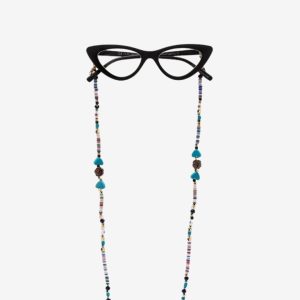 GLASSES CHAIN HEART OK018 AS