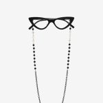 Okkia Glasses Chain White Heart