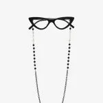 Okkia Glasses Chain White Heart