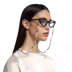 GLASSES CHAIN TURQUOISE OK018 AS 3