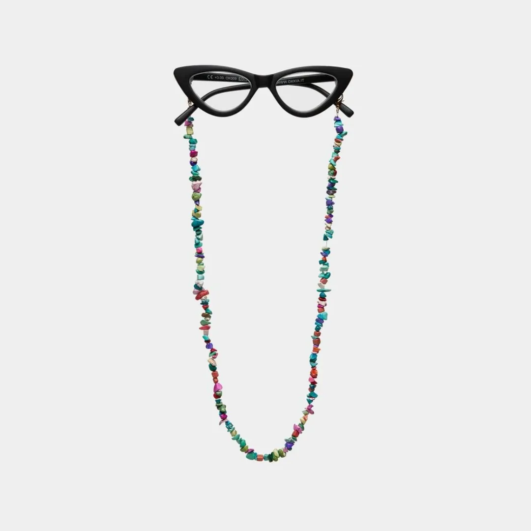 Okkia Glasses Chain Multicolor