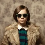 Okkialini Sunglasses Kids Giovanni Green - Image 4