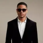 Okkia Sunglasses Giovanni Black and Grey2 - Image 9