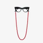 Okkia Glasses Chain Red Beads