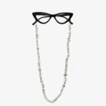 Okkia Glasses Chain White