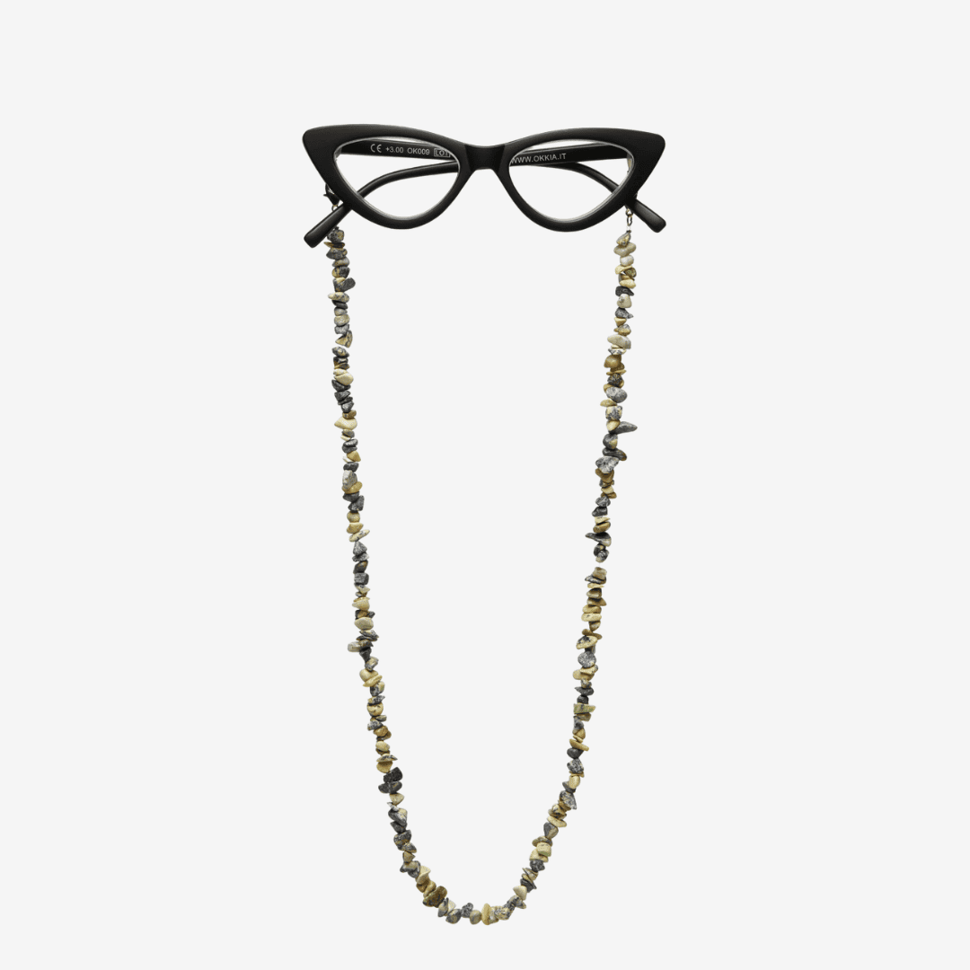 Okkia Glasses Chain Green