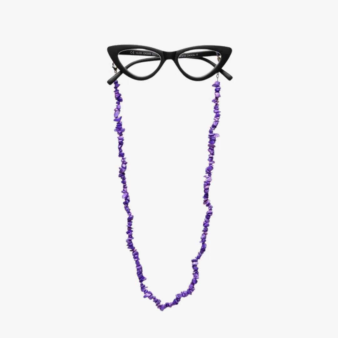 Okkia Glasses Chain Purple