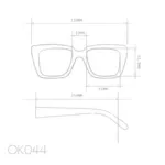 Okkia Sunglasses ELBA Black - Image 14