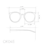 Okkia Sunglasses BERLINO Black - Image 7