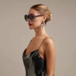 Okkia Sunglasses Monica Round Havana Blue - Image 6