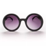 Okkia Sunglasses Monica Round Black - Image 4