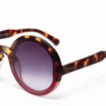 Okkia Sunglasses Monica Round Havana Pink - Image 6