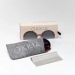Okkia Sunglasses Monica Round Havana Pink - Image 10