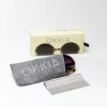 Okkia Sunglasses Monica Round Havana Yellow - Image 7
