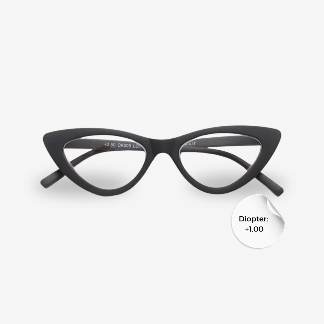 test variable product Okkia Reading Adriana Cat Eye Black