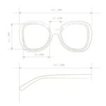 Okkia Sunglasses Anna Butterfly Black - Image 7