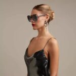 Okkia Sunglasses Anna Butterfly Havana Blue - Image 4