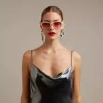Okkia Sunglasses CHIARA Dust Pink - Image 2