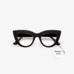 Okkia Reading Claudia Cat Eye Black 2.00