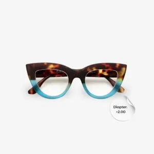 CLAUDIA CAT EYE Havana Blue 2.0 OK023 HB2.00