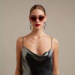 Okkia Sunglasses Claudia Cat Eye Pink - Image 2