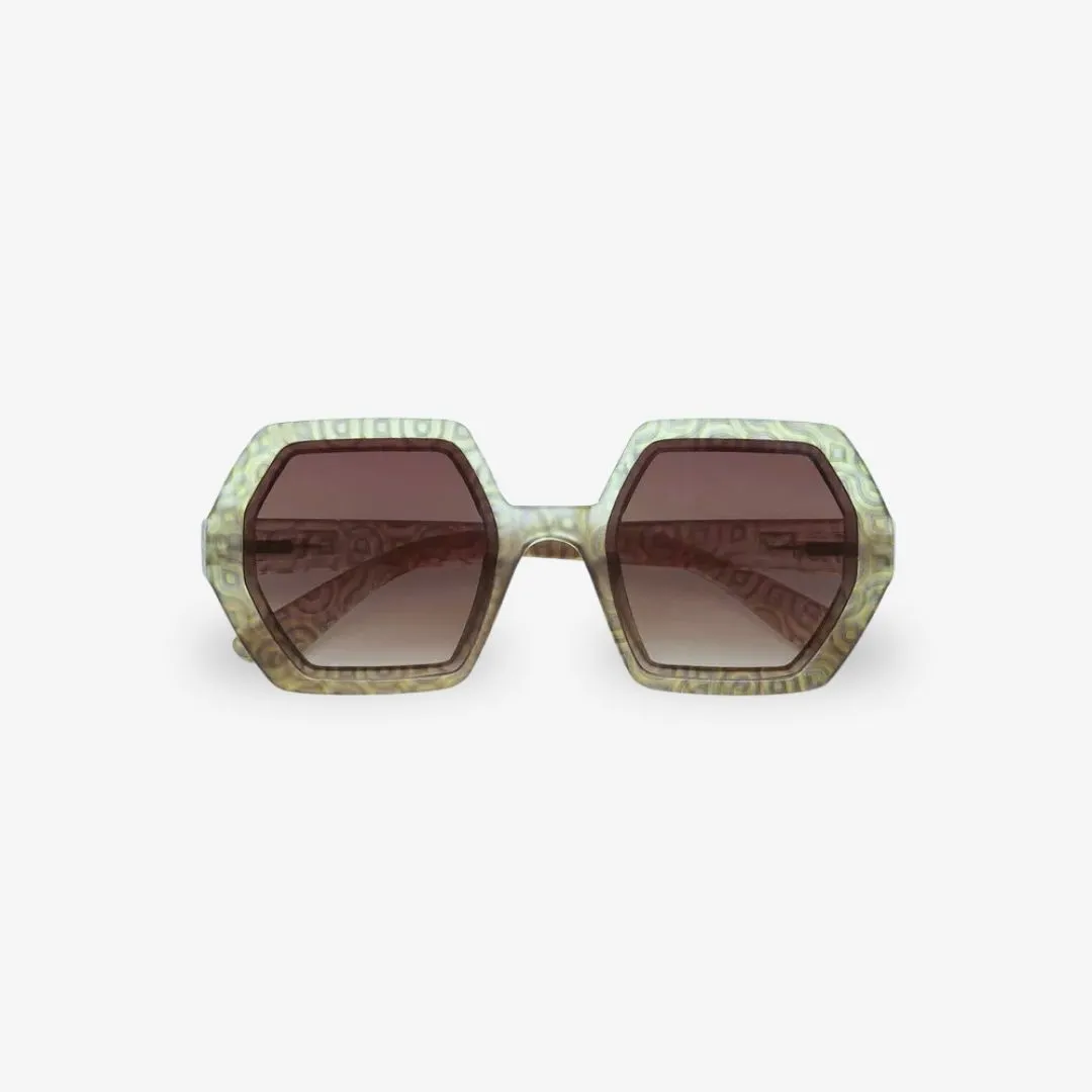 EMMA-Weed-OK015-D60 Okkia Sunglasses EMMA Weed - Image 1