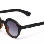 Okkia Sunglasses Lauro Round Havana Black 2 - Image 6