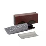 Okkia Sunglasses Lauro Round Havana Black 2 - Image 9