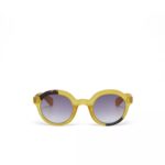 Okkia Sunglasses Lauro Round Havana Yellow - Image 6