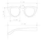 Okkia Sunglasses Silvia Cat Eye Black - Image 8
