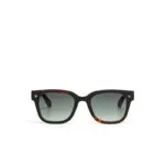 Okkia Sunglasses GIOVANNI Black Havana Green Lens - Image 5
