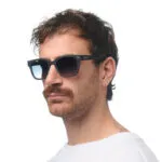 Okkia Sunglasses GIOVANNI Black Havana Green Lens - Image 7