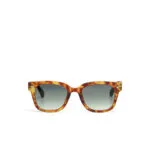 Okkia Sunglasses GIOVANNI Sahara Havana Green Lens - Image 5