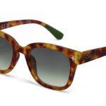 Okkia Sunglasses Giovanni Sahara Havana Green Lens - Image 4