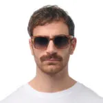 Okkia Sunglasses GIOVANNI Sahara Havana Green Lens - Image 9