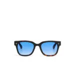 Okkia Sunglasses GIOVANNI Black Havana Blue Lens - Image 5