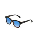 Okkia Sunglasses GIOVANNI Black Havana Blue Lens - Image 3