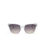 Okkia Sunglasses SILVIA Clear (Black Lenses) - Image 5