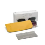 Okkia Sunglasses SILVIA Clear (Black Lenses) - Image 2