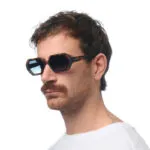 Okkia Sunglasses ANDREA Classic Havana (Green Lenses) - Image 6