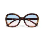 Okkia Sunglasses ANNA Havana Blue/Pink Lens