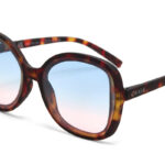 Okkia Sunglasses Anna Havana Blue/Pink Lens - Image 4