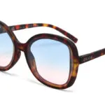 Okkia Sunglasses ANNA Havana Blue/Pink Lens - Image 4