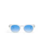 Okkia Sunglasses MILANO Clear (Dark Blue Lenses) - Image 6