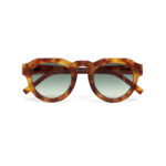 Okkia Sunglasses Zeno Sahara Havana (Green Lenses)