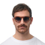 Okkia Sunglasses Zeno Sahara Havana (Green Lenses) - Image 3