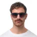 Okkia Sunglasses FIRENZE Havana Black (Brown Lenses) - Image 3